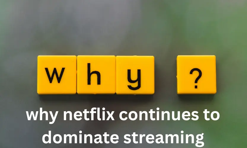 why netflix continues to dominate streaming